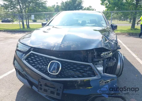 2020 Acura Tlx A-Spec/A-Spec W/Red Leather from USA, damaged, VIN 19UUB2F68LA004199